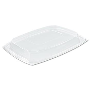 Dart ClearPac Container Lids f/30-60oz Containers, Clear, OPS, 63/Bag, 252/Case