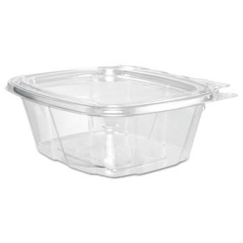 Dart&#174; ClearPac Container Lid Combo-Packs, 4.9 x 2.5 x 5.5, 16 oz, Clear, 200/Carton