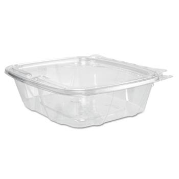 Dart&#174; ClearPac Container Lid Combo-Packs, 6.4 x 1.9 x 7.1, 24 oz, Clear, 200/Carton