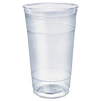 SOLO Cup Company Ultra Clear PETE Cold Cups, 32 oz, Clear, 300/Carton