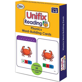 Didax Unifix&#174; Word Building Cards, Grades 1-2