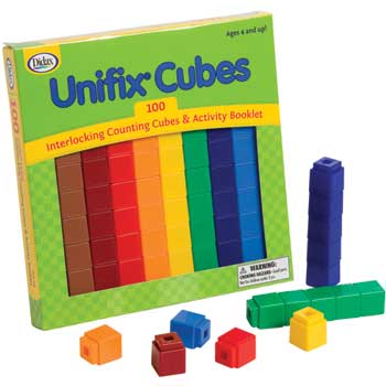 Didax Unifix Cubes, 100/BX
