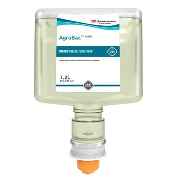 Deb AgroBac™ PURE FOAM Wash, Perfume and Dye Free, 1.2L Cartridge, 3/CS