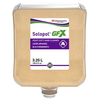 Deb Solopol&#174; GFX™ Heavy Duty Foam Hand Cleaner With Grit, 3.25L Cartridge, 2/CS
