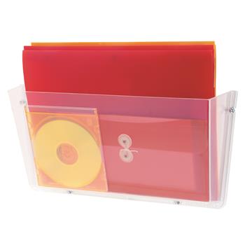 deflecto Unbreakable DocuPocket&#174;, Letter Size, Clear