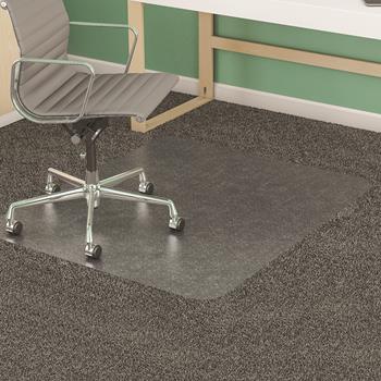 deflecto SuperMat Frequent Use Chair Mat for Medium Pile Carpets, 36&quot; x 48&quot;, Clear