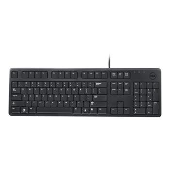 Dell KB212-B Quiet Key Keyboard, Wired, USB, Black