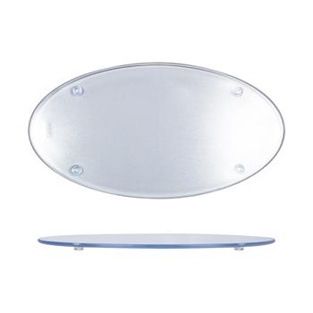 Diversified Hospitality Solutions Amenity Tray, Oval Frosted, 50/CS