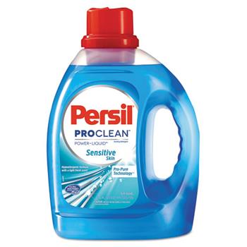 Persil ProClean PowerLiquid Sensitive Skin Laundry Detergent, Fresh,100oz Bottle,4/Ctn
