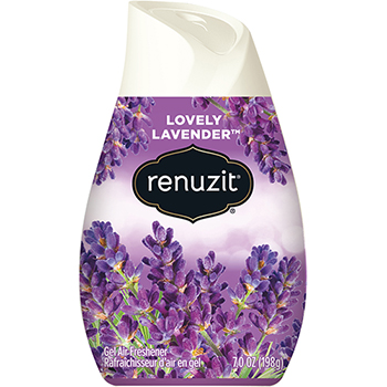 Renuzit&#174; Adjustables Air Freshener, Fresh Lavender, Solid, 7 oz., 12/CT