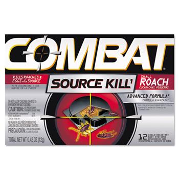 Combat Small Roach Bait, 12 baits per Pack
