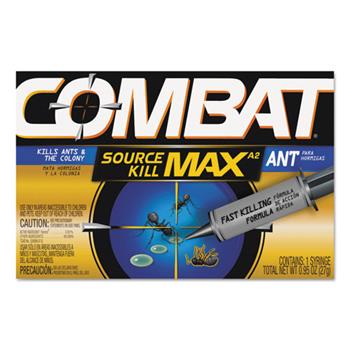 Combat Source Kill MAX Ant Killing Gel, 27g Tube, 12/CT