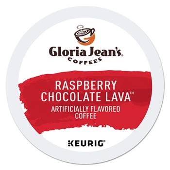 Gloria Jean&#39;s Raspberry Chocolate Lava K-Cup&#174; Pods, 24/BX