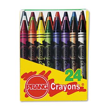 Prang&#174; Crayons Made with Soy, 24 Colors/Box