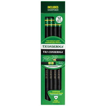 Dixon Woodcase Pencil, HB #2, Black, Dozen