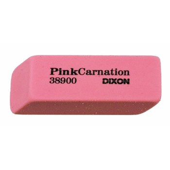 Dixon Pink Carnation Eraser