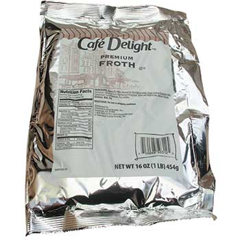 Caf&#233; Delight Premium Frothy Topping, 1 lb. Bag