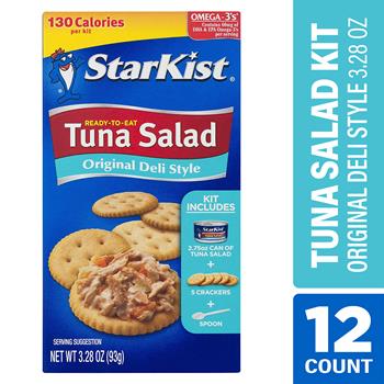 StarKist Tuna Salad Original Deli Style, 3.28 oz, 12/Pack