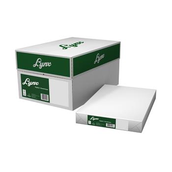 Lynx Opaque Ultra Smooth Cover, 65 lb, 23&quot; x 35&quot;, White, 750 Sheets/Carton