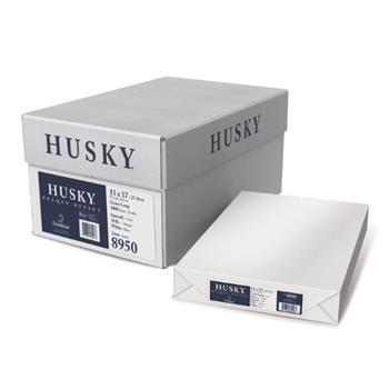 Husky Digital Paper, 94 Bright, 70 lb, 11&quot; x 17&quot;, White, 500 Sheets/Ream, 4 Reams/Carton