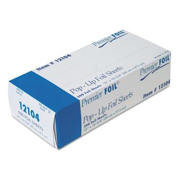 Durable Packaging Premier Foil Pop-Up Foil Sheets, 12&quot; x 10 3/4&quot;