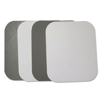 Durable Packaging Board Lid, Oblong, Silver, 1000/Case
