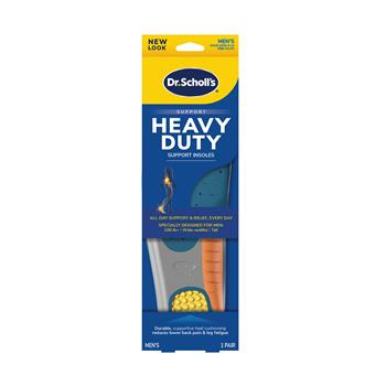 Dr. Scholl&#39;s Heavy Duty Support Insoles for Men, Size 8-14, 1 Pair