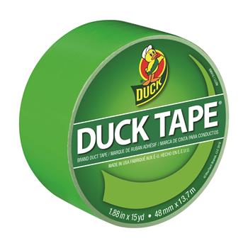 Duck Colored Duct Tape, 1.88&quot; x 15 yds., 3&quot; Core, Neon Green