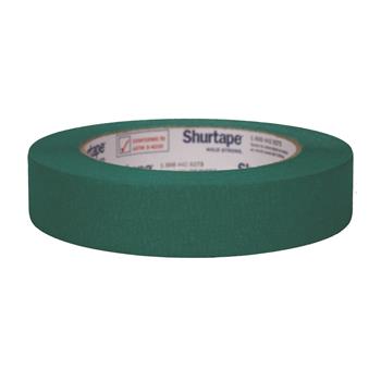 Duck Color Masking Tape, .94&quot; x 60 yds, Green