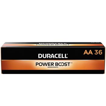 Duracell Coppertop AA Alkaline Batteries, 36/Pack
