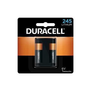 Duracell 245 6V High Power Lithium Battery, 1/Pack