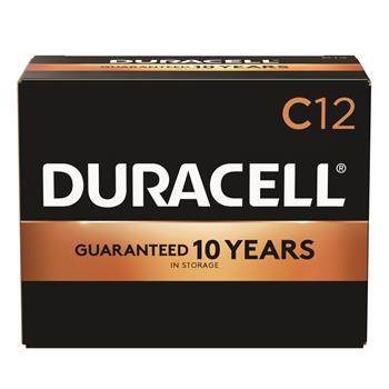 Duracell&#174; Coppertop C Alkaline Batteries, 12/BX
