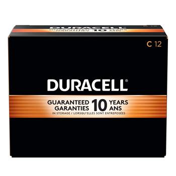 Duracell Coppertop C Alkaline Batteries, 12/Box