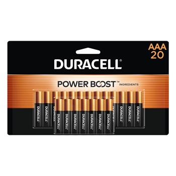 Duracell Coppertop AAA Alkaline Batteries, 20/Pack