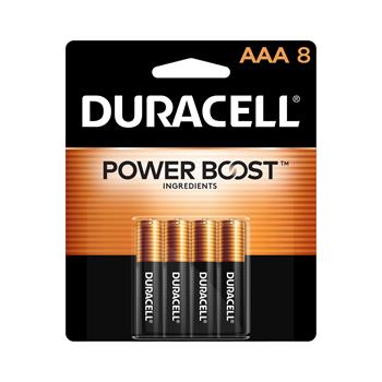 Duracell Coppertop AAA Alkaline Batteries, 8 per Pack, 40 Packs/Carton