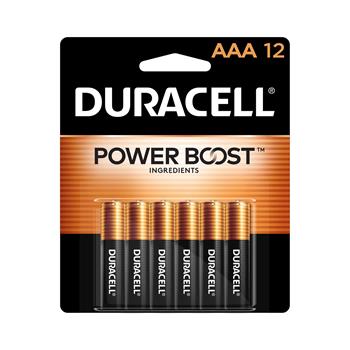 Duracell&#174; Coppertop AAA Alkaline Batteries, 12/Pack