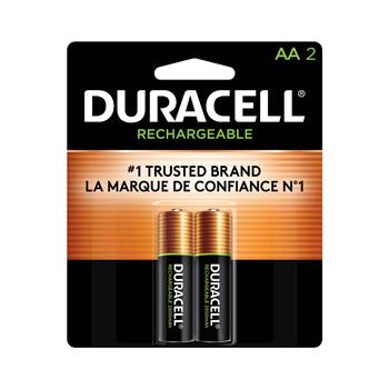 Duracell&#174; Rechargeable AA Batteries, 2/Pack