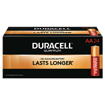Duracell Quantum&#174; AA Alkaline Batteries, 24/BX