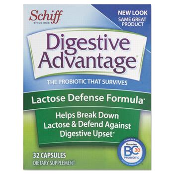 Digestive Advantage Probiotic Lactose Defense Capsule, 32 Count, 36/Carton
