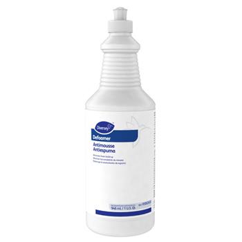 Diversey Defoamer/Carpet Cleaner, Cream, Bland Scent, 32 oz Squeeze Bottle, 6/Carton