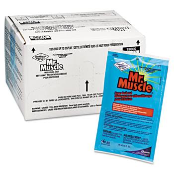 Mr. Muscle Fryer Boil-Out, 2oz Packet, 36/Carton