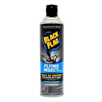 Diversey™ Black Flag Flying Insect Killer 3, 18 oz Aerosol, Fresh, 12/Carton