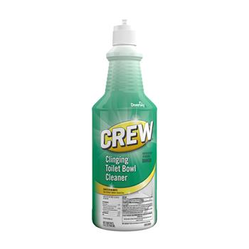 Crew&#174; Clinging Toilet Bowl Cleaner, Fresh Scent, 32 oz Squeeze Bottle, 6/Carton