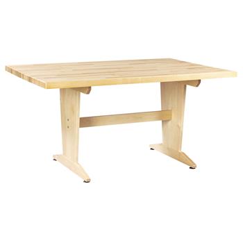 Diversified Woodcrafts Art/Planning Table, 60&quot;W x 42&quot;D x 30&quot;H, Maple/Maple