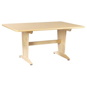Diversified Woodcrafts Art/Planning Table, 60&quot;W x 42&quot;D x 30&quot;H, Birch/Maple