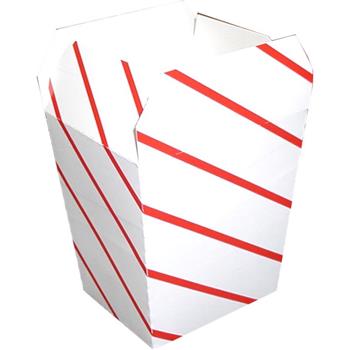 Dixie&#174; Medium Scoop-Style Clam Scoop, Red Stripe, 1,000/Carton