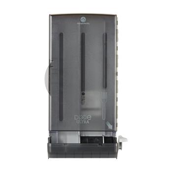 Dixie Ultra Smartstock Series-O Mini Fork Dispenser, Translucent Black