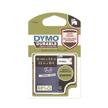 DYMO D1 Durable Labels, Black on White