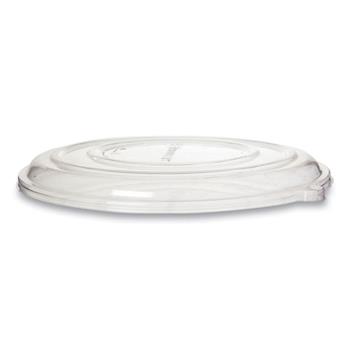 Eco-Products 100% Recycled Content Pizza Tray Lid, Plastic, 16&quot; L x 16&quot; x 1/5&quot; H, Clear, 50/Carton