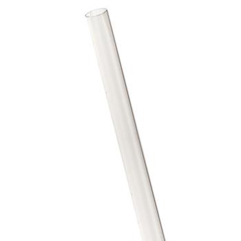 Eco-Products 7.75&quot; Clear Unwrapped Straw - Case, 400/PK, 24 PK/CT